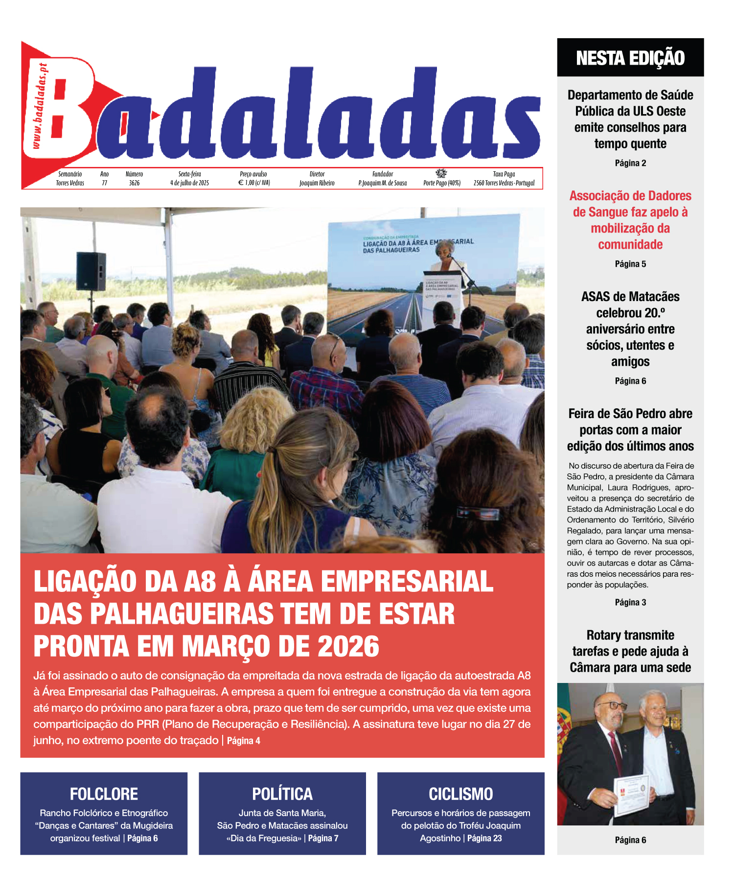 Capa da edição 