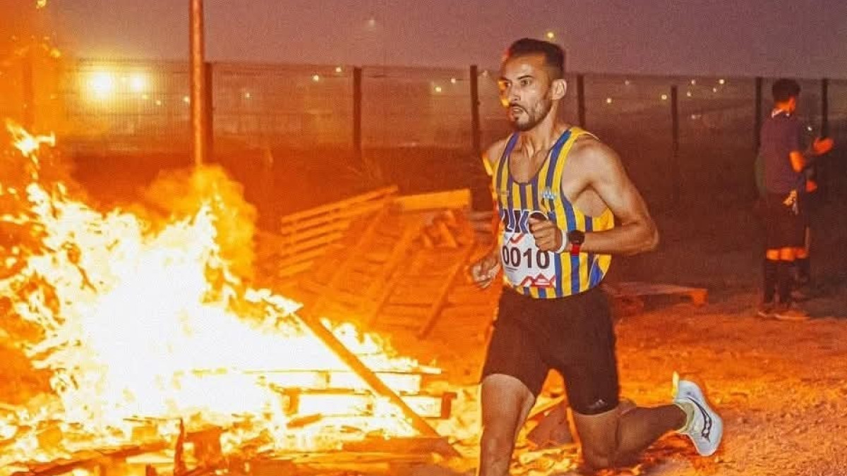 Imagem ilustrativa: Vitória de Said Ameqrane do Ponterrolense na Corrida das Fogueiras em Peniche