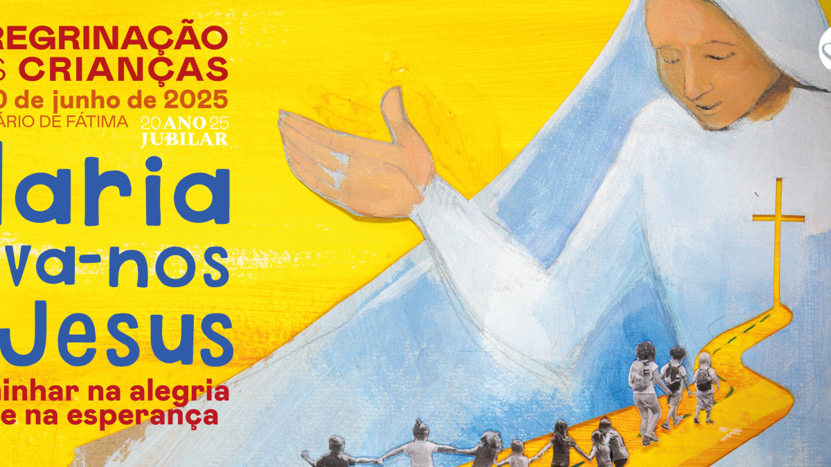 Imagem ilustrativa: Milhares de crianças em peregrinação ao Santuário de Fátima