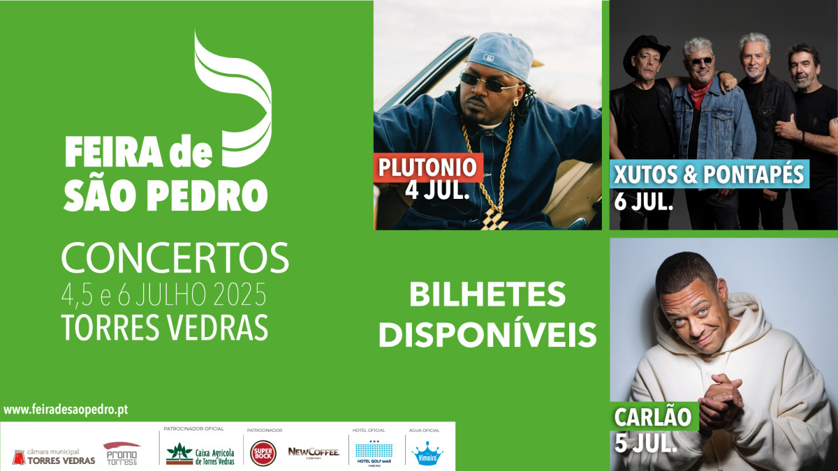 Imagem ilustrativa: Bilhetes à venda para os concertos da Feira de São Pedro