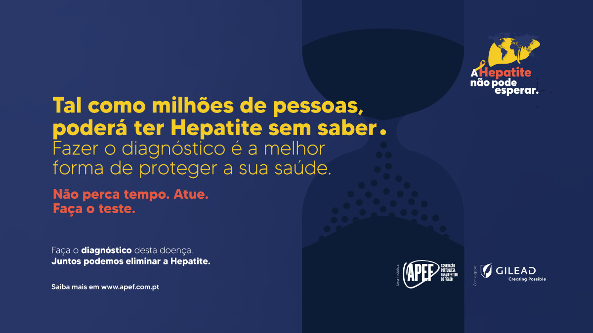 Imagem ilustrativa: APEF apela à população para fazer rastreio às Hepatites Virais