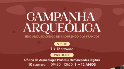 Imagem ilustrativa: Lourinhã | Escavações arqueológicas em São Lourenço dos Francos de 1 a 12 de Setembro