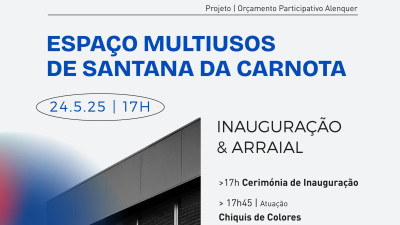 Imagem ilustrativa: Espaço Multiusos inaugurado em Santana da Carnota