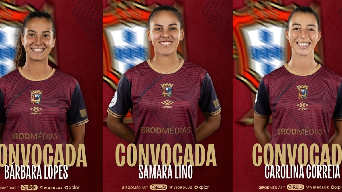 Imagem ilustrativa: Três jogadoras do Torreense convocadas para a Seleção Nacional feminina de futebol