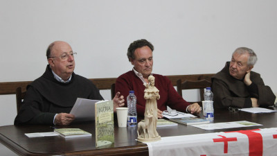 Lançamento do livro no Convento do Varatojo (Foto: Eunice Francisco)