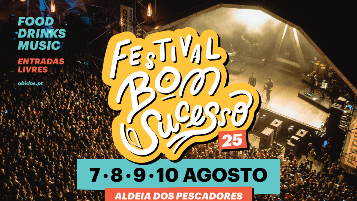 Imagem ilustrativa: Festival Bom Sucesso de regresso com Nuno Ribeiro, D.A.M.A, One Vision e Matias Damásio como cabeças de cartaz