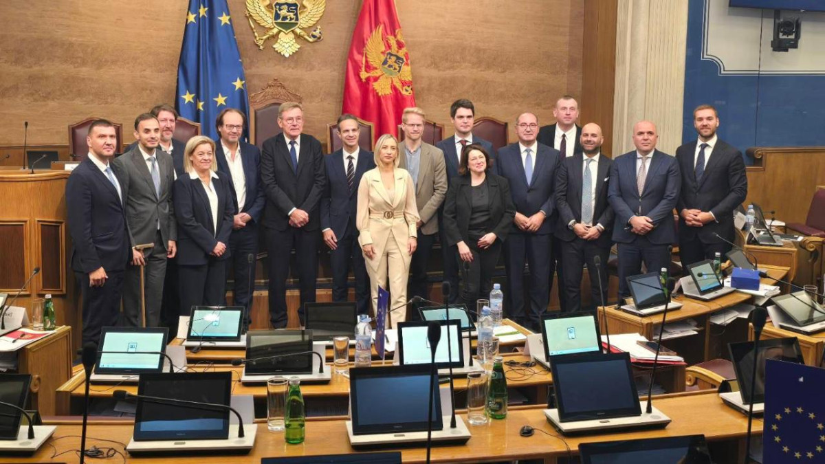 Imagem ilustrativa: Eurodeputado Hélder Sousa Silva em Montenegro para avaliar os progressos do país na adesão à UE