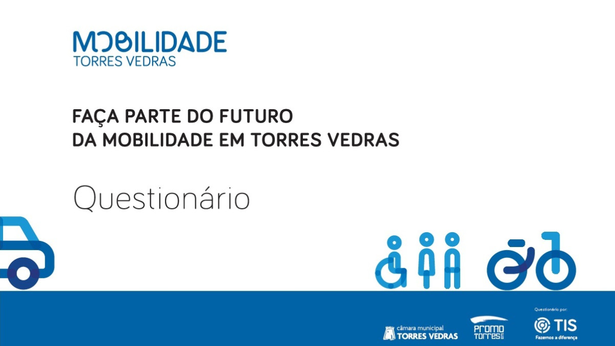 Imagem ilustrativa: Câmara Municipal está a promover um questionário sobre a Mobilidade em Torres Vedras