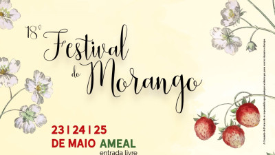 Imagem ilustrativa: XVIII festival do morango do Ameal este fim de semana