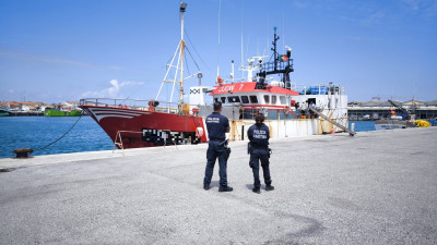 Imagem ilustrativa: Polícia Marítima realiza ação de fiscalização conjunta em Peniche