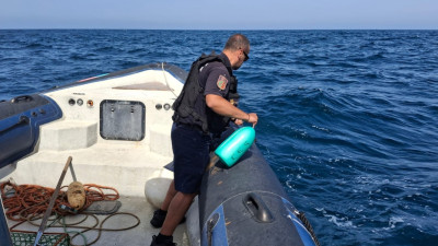 Imagem ilustrativa: Polícia Marítima realiza ação de fiscalização na costa de Peniche e na ilha Berlenga