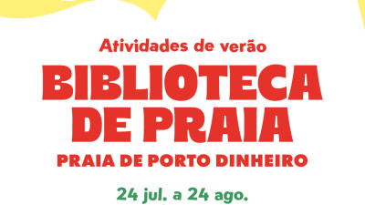 Imagem ilustrativa: Câmara da Lourinhã inaugura nova Biblioteca de Praia de Porto Dinheiro