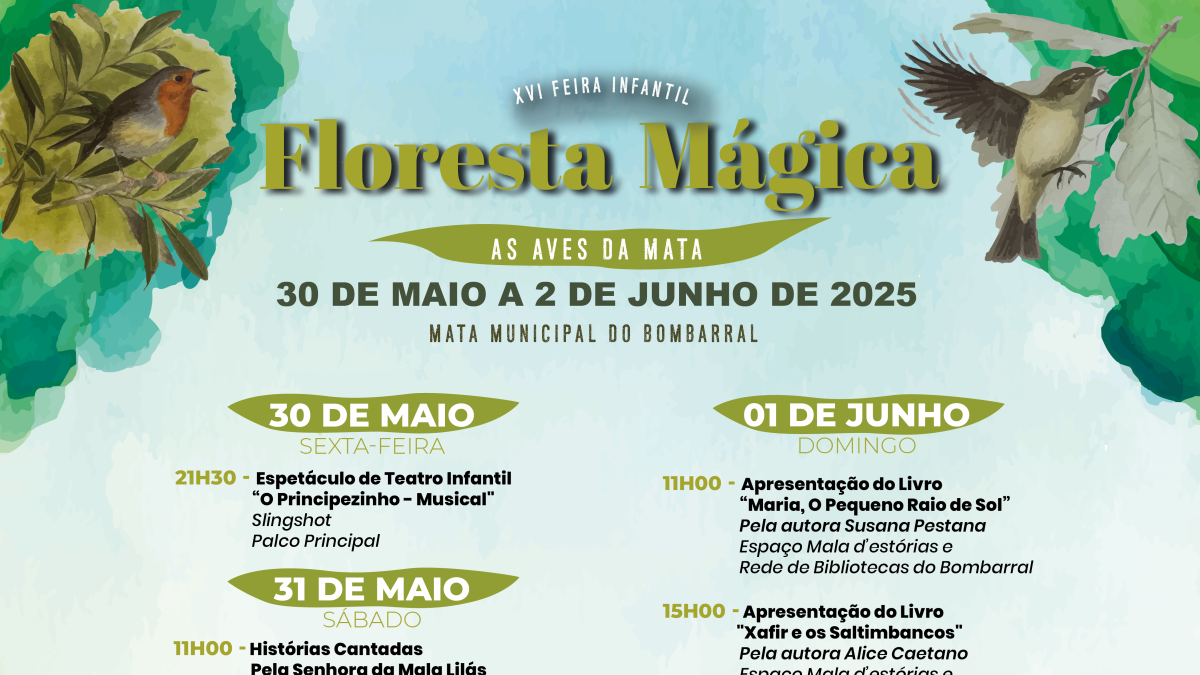 Imagem ilustrativa: Feira Infantil - Floresta Mágica regressa ao Bombarral para quatro dias de animação e magia