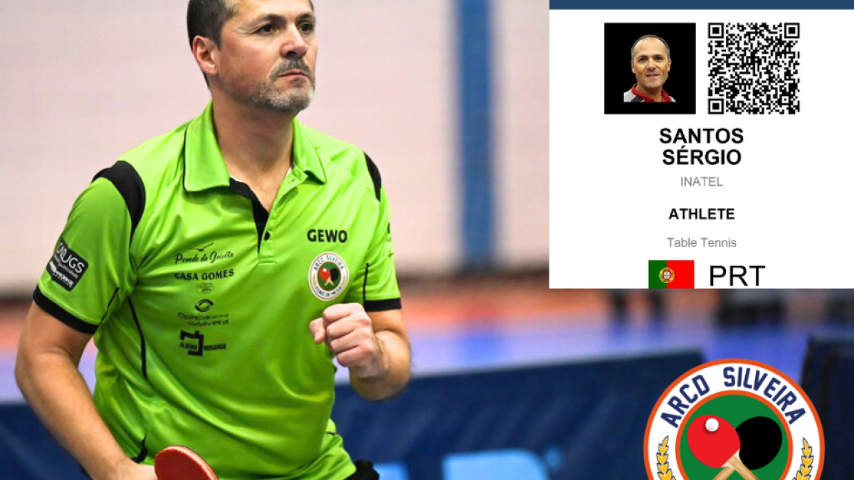 Imagem ilustrativa: Ténis de mesa | Atleta da ARCD Silveira vai representar Portugal