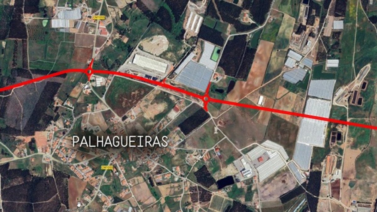 Imagem ilustrativa: Ligação da A8 à Área Empresarial das Palhagueiras tem de estar pronta em março de 2026